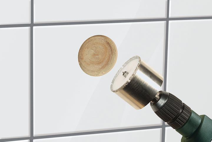 Image du produit wolfcraft Scie cloche diamantée Céramique Ø 74mm (74 millimètres)