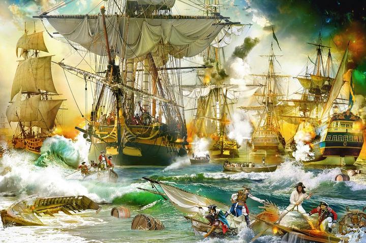 Produktbild Ravensburger Schlacht auf hoher See (5000 Teile)