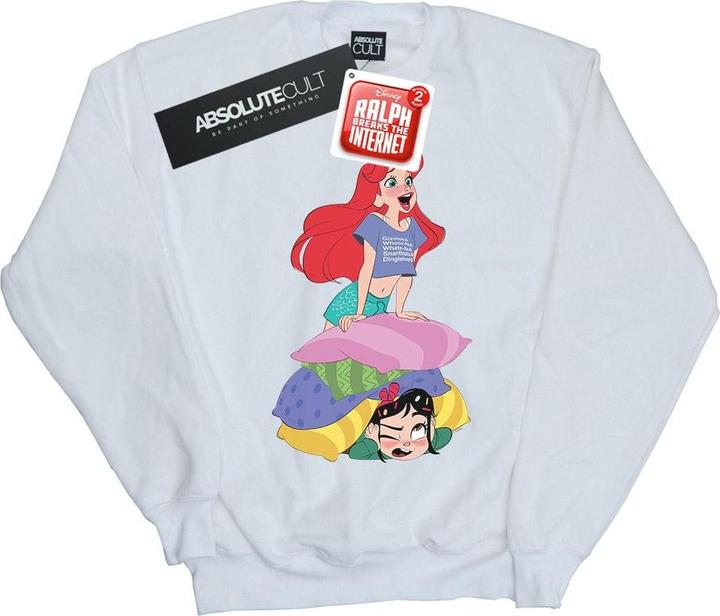Disney Wreck It Ralph Ariel And Vanellope Sweatshirt (XL)