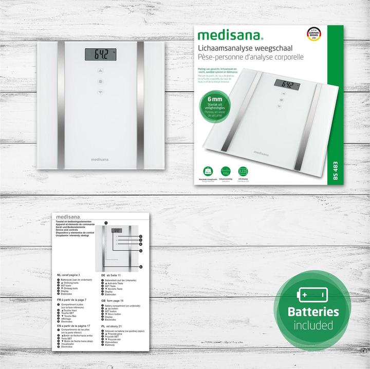Actual product image Medisana BS 483 - BNX (180 kg)