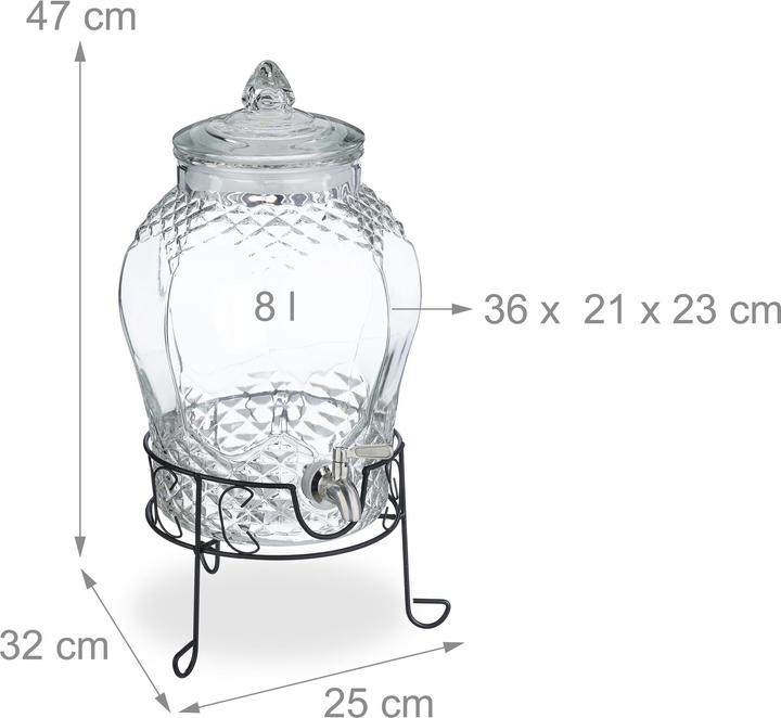Immagine prodotto Relaxdays Dispenser di bevande