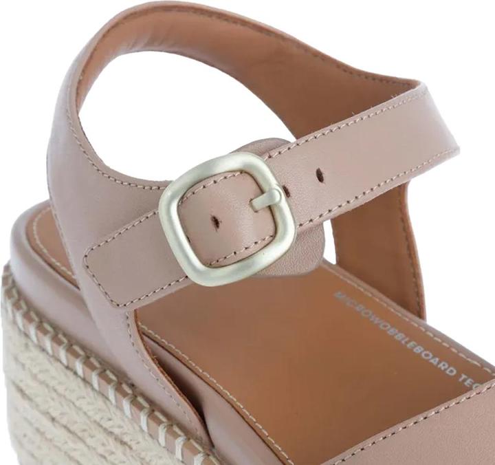 Actual product image Fitflop Womens/Ladies Eloise Leather Backstrap Wedge Sandals (42)