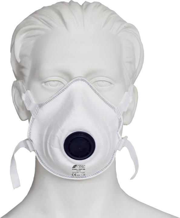 Produktbild Nitras Atemschutzmaske 4140SI SAFE AIR FFP3 / V NR mit Ausatemventil (FFP3 NR D, 10 x)