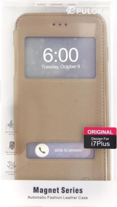 Produktbild Puloka Flip Case für iPhone 7 Plus gold (Apple iPhone 7 Plus)