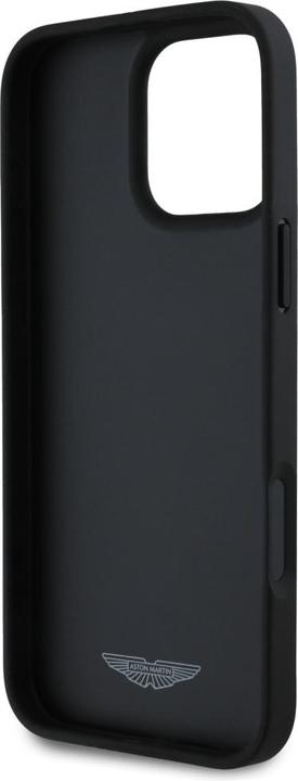 Produktbild Aston Martin Case HC Leather Victory Design to iPhone 16 Pro black (Apple iPhone 16 Pro)