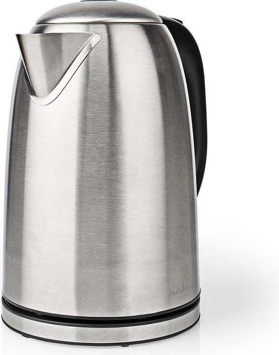 Actual product image Nedis Kettle - 360° rotating base - Concealed heating element - Strix control - Dry-boil protection - (1.70 l, EU plug)