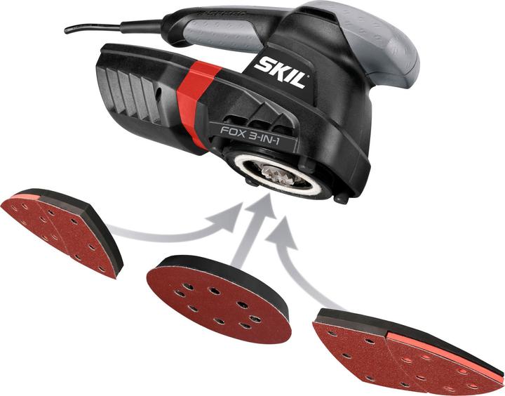 Actual product image Skil 3-IN-1 MULTI SANDER 7220AC 250W (Sander, Delta sanders, Eccentric grinder, 250 W)