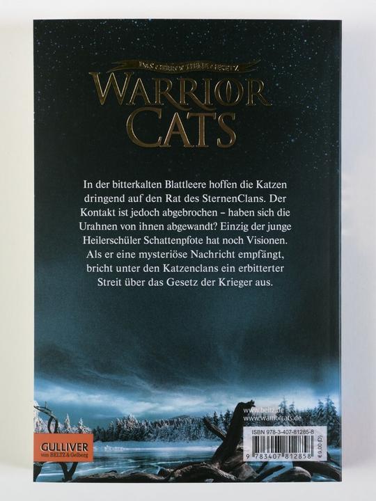 Productafbeelding Warrior Cats - Das gebrochene Gesetz. Verlorene Sterne (Duits, Friederike Levin, Erin Hunter, 2022)