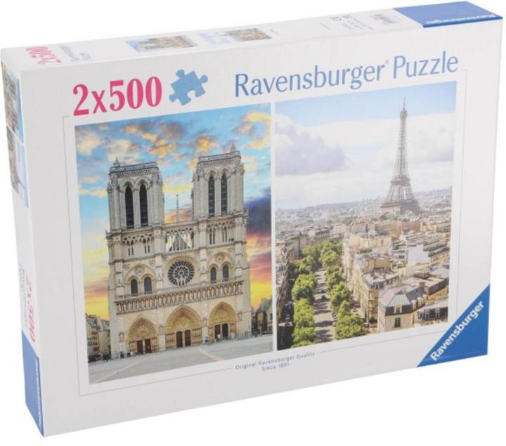Image du produit Ravensburger Puzzle A Paris 2 x 500 pièces (500 pièces)