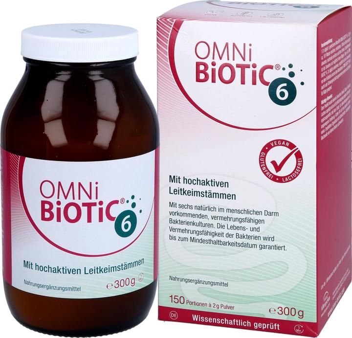 Actual product image Omni Biotic OmniBiotic 6 (1 Piece, Powder, 300 g)
