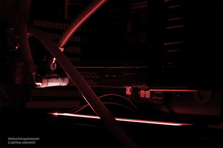 Produktbild Alphacool Eislicht LED Panel (Rot)