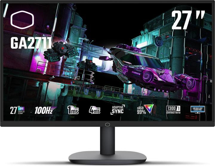 Actual product image Cooler Master GA2711 (2560 x 1440 pixels, 27")