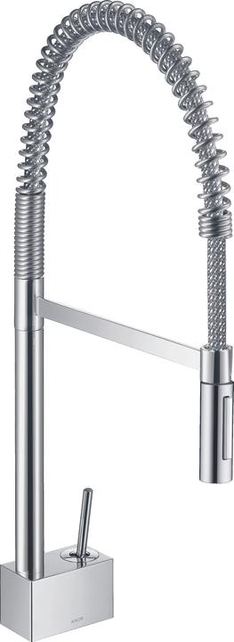 Actual product image hansgrohe AXOR Starck single-lever kitchen mixer, ComfortZone240, Semi-Pro, swivel