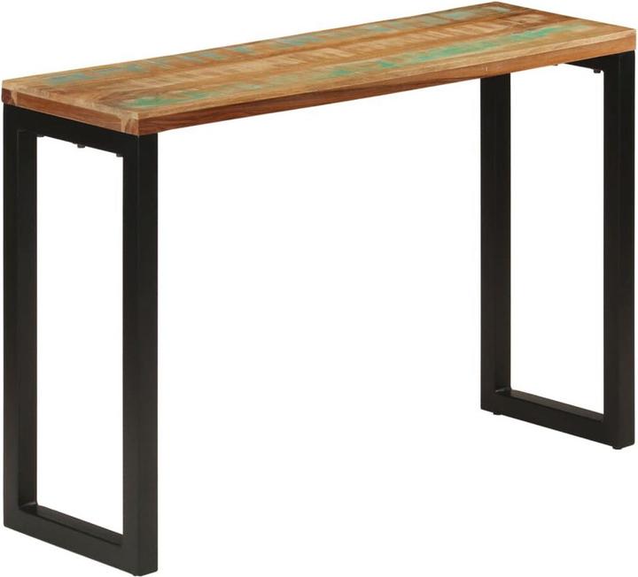 Immagine prodotto VidaXL Konsolentisch Tisch Flurtisch Beistelltisch Eingangstisch Altholz Massiv (110 x 35 x 75 cm)