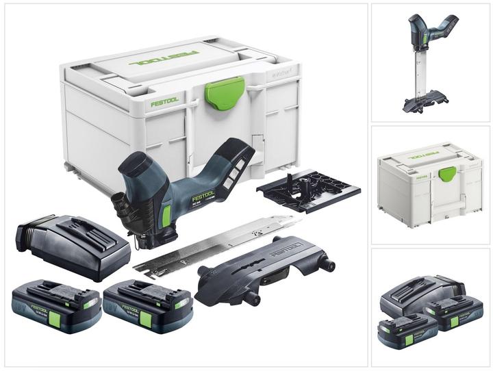 Immagine prodotto Festool ISC 240 EB-Basic a batteria 18 V 240 mm + 2x batteria 3,0 Ah + caricabatterie + systainer