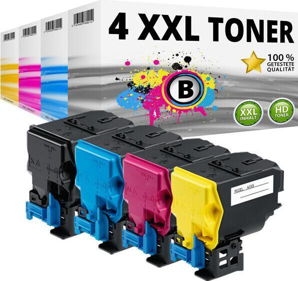 Immagine prodotto Druckfuxx 4 XXL TONER Patrone für KONICA MINOLTA MAGICOLOR 4750DN 4750EN Set