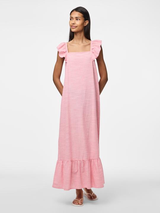 Immagine prodotto Pieces PCAPIA Midi Kleid aus Leinengemisch (XL)