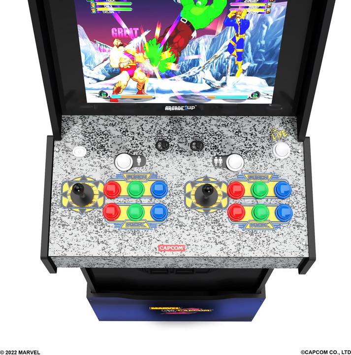 Actual product image Arcade1Up Marvel vs Capcom 2 8-in-1 Wifi