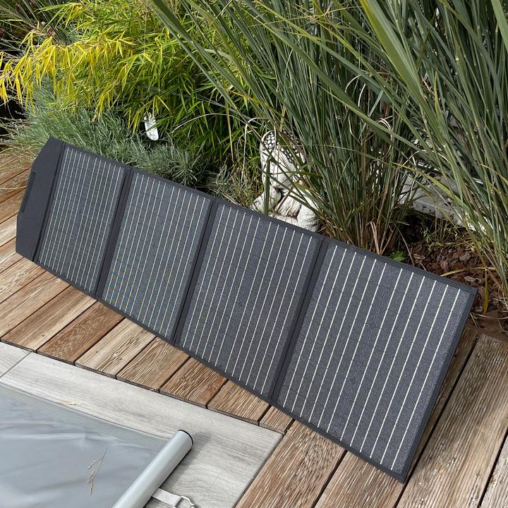 XCell Solar panel 100W foldable max. 18 Volt, the foldable solar panel with the charging current max. (100 W, 4.10 kg)