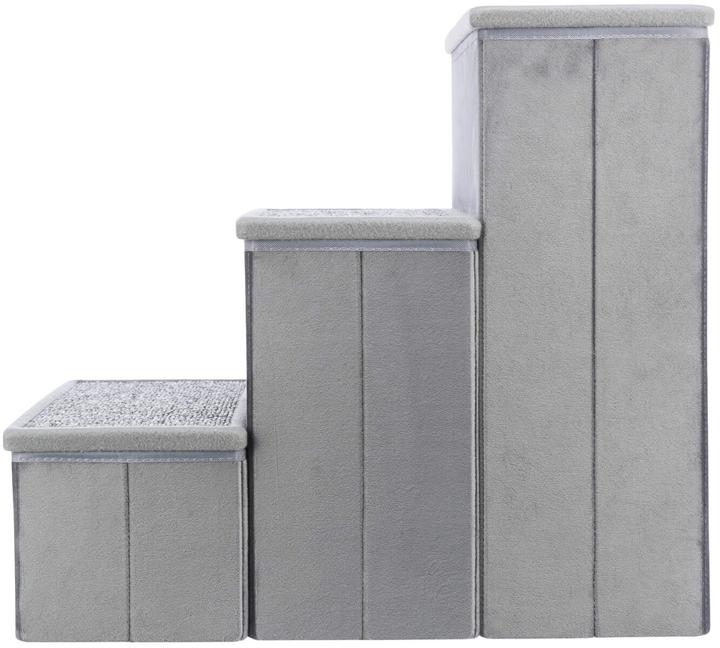Actual product image Trixie Stairs with storage space (50 cm, Grey)