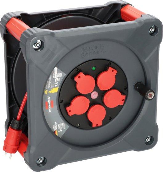 Produktbild Brennenstuhl Professional Kabeltrommel KA 3110 5 mit Rundum-Überrollschutz (33 m, 1.50 mm²)
