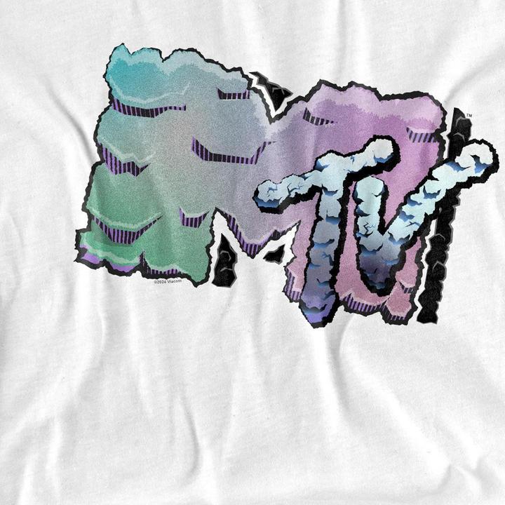 Actual product image MTV Unisex Adult Gradient T-Shirt (XXL)