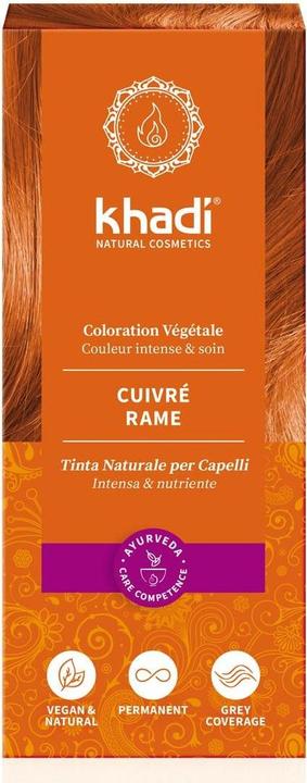 Image du produit Khadi Couleur de cheveux aux herbes (Cuivre)