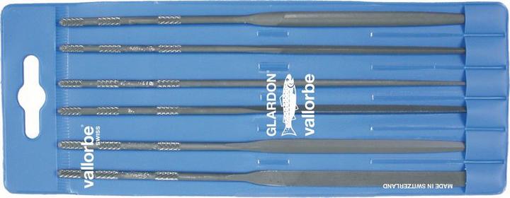Immagine prodotto Vallorbe Set di lime ad ago 6 parti (Taglio 2, 180 mm)