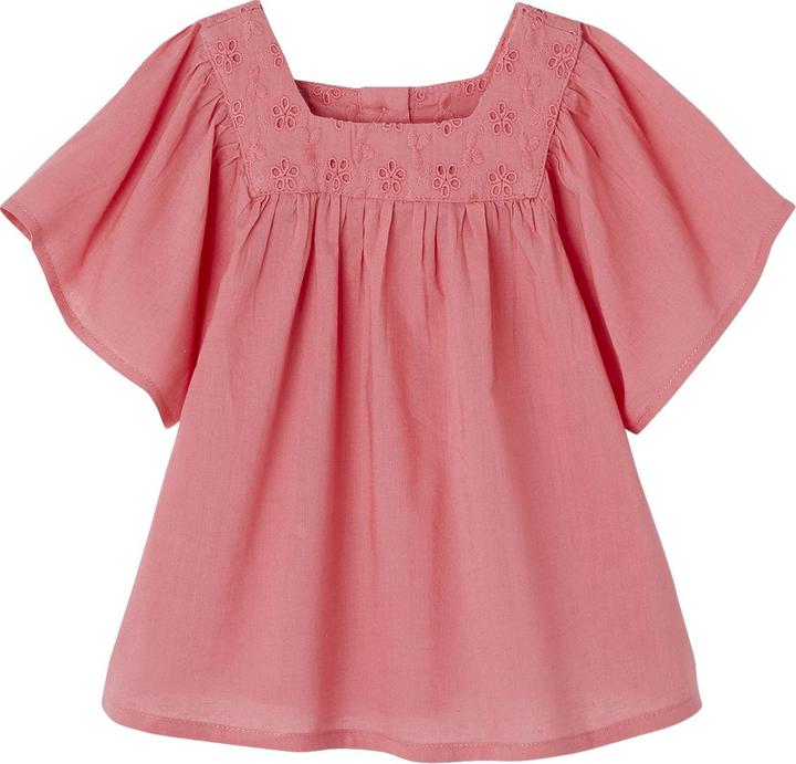 Image du produit Vertbaudet Blouse bébé avec broderie ajourée (86)