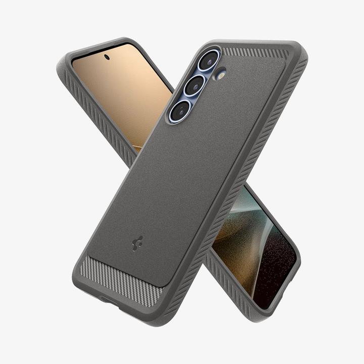 Actual product image Spigen Rugged Armor Mag MagSafe Case for Samsung Galaxy S25 - Gray (Samsung Galaxy S25)