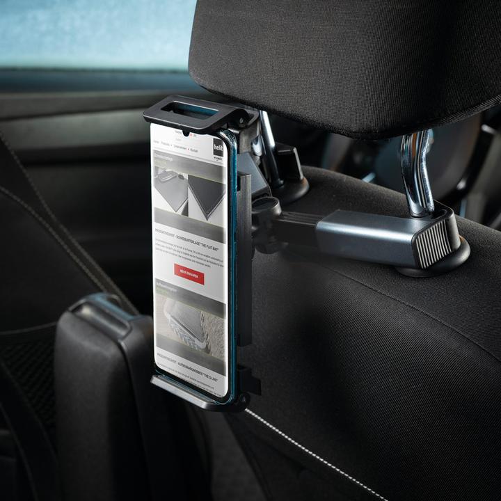 Produktbild Helit KFZ-Tablet-PC-Rücksitzhalterung the car mount schwarz, kompatibel mit 6,45 cm (4,7)