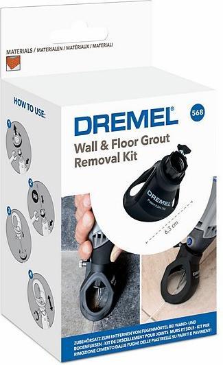 Image du produit Dremel 568 Tête de fraisage pour enlever le mortier de jointoiement