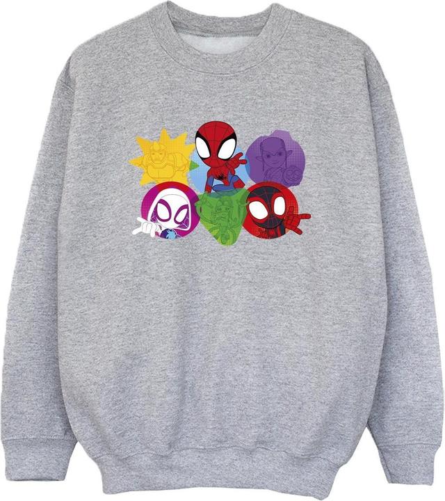Spidey And His Amazing Friends Faces Sweatshirt Jungen