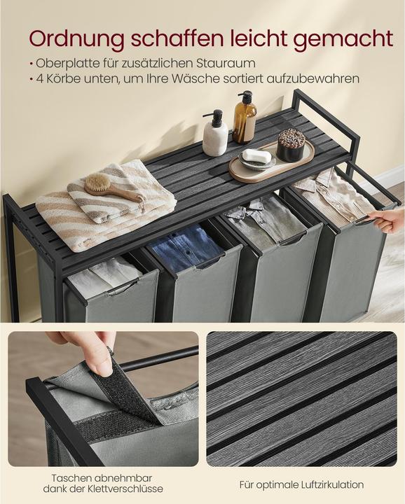 Actual product image Vasagle Laundry (160 l)