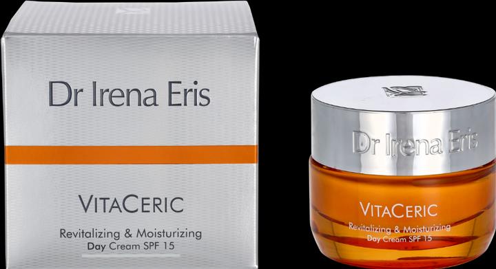 Actual product image Dr Irena Eris Vitaceric Revitalising Moisturizing Day Cream Spf15 50Ml (50 ml, Day cream, SPF 15)