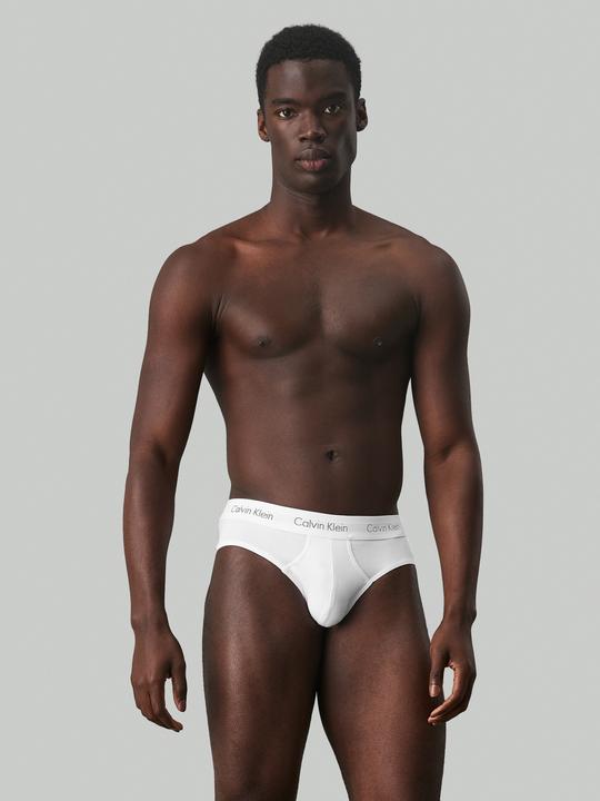 Produktbild Calvin Klein Slip "Cotton Stretch" Weiss (XL, 3er Pack)