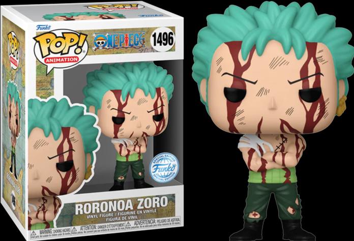 Actual product image Funko POP! One Piece Zoro (Nothing Happened) Exclusive