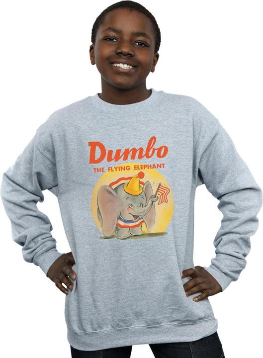 Actual product image Disney Boys Dumbo Flying Elephant Sweatshirt (116)
