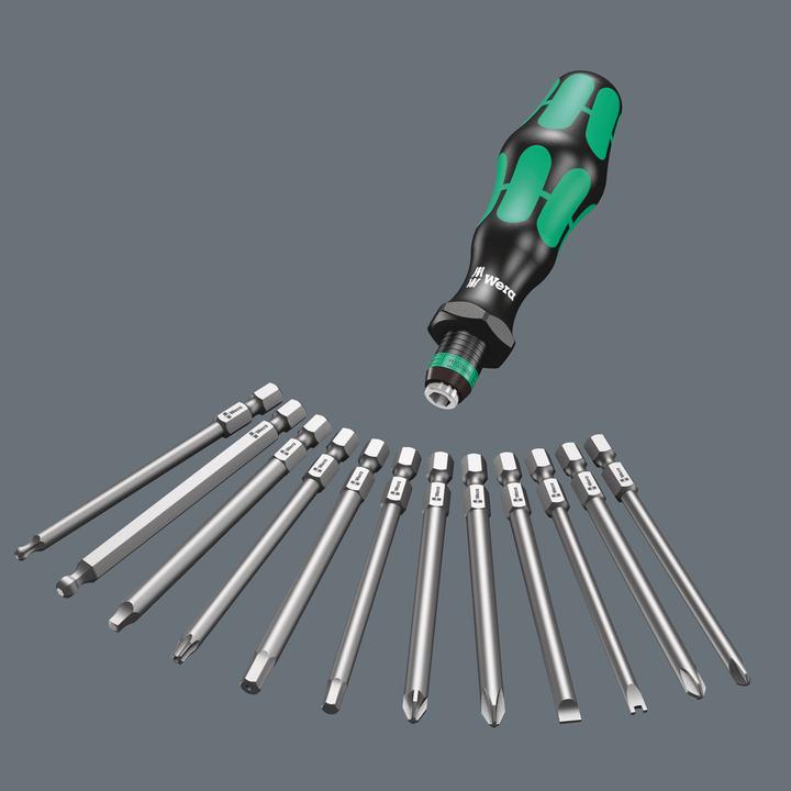 Productafbeelding Wera Bit gezet (F 6.3, PH1-3, T10H, T15H, T20H, T25H, T30H)