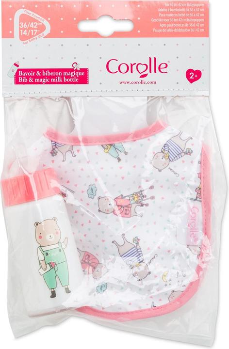 Image du produit Corolle Cor. MGP 36-42cm bavoir + biberon