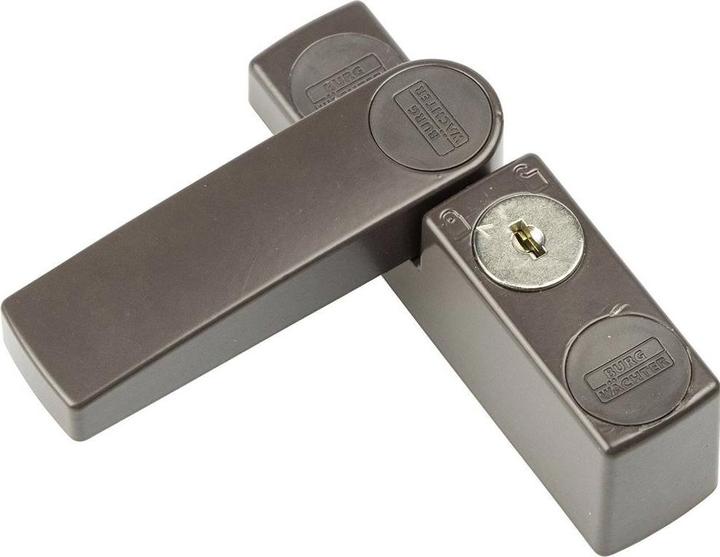 Actual product image Burg Wächter Window lock gray-brown Wi