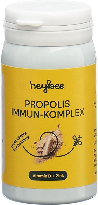 Produktbild Heybee Propolis Immun Komplex (60 Stück, Kapseln, 51 g)