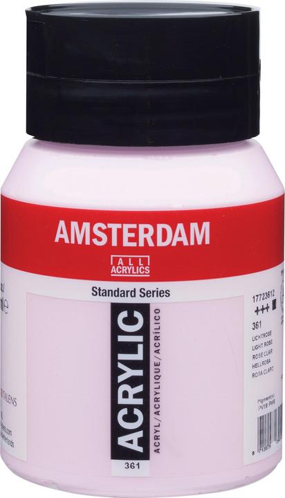 Immagine prodotto Talens Vernice acrilica Amsterdam 500ml 17723612 rosa chiaro (rosa chiaro, 500 ml)