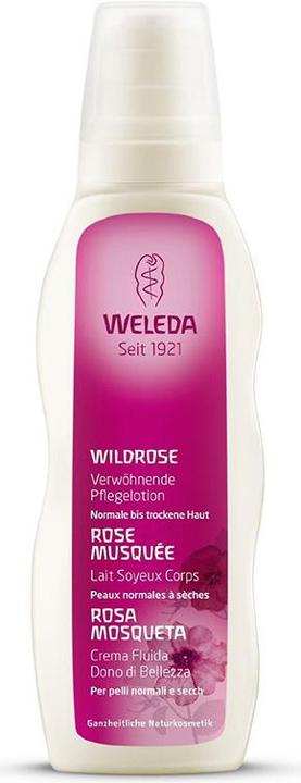 Actual product image Weleda Wild Rose Pampering Care Lotion (Body cream, 200 ml)