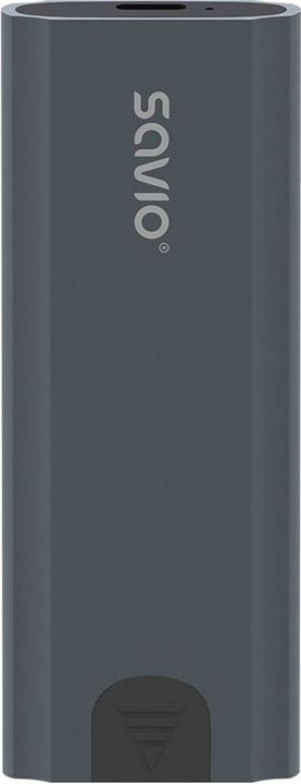 Savio M.2 SSD NVMe external drive enclosure USB-C 3.1 AK-67 grey (M.2 2230, M.2 2280, M.2 2242, M.2 2260)