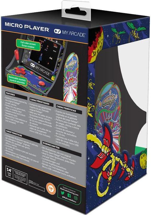 Produktbild MyArcade Galaga Micro Player