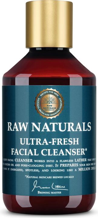 Actual product image Raw Naturals Face Cleansing Fluid Glacier Water (Cleaning cloths, 250 ml)