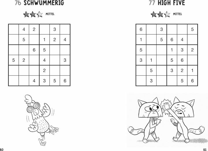 Immagine prodotto Un sudoku divertente per i bambini. In tre livelli di difficoltà. Da 6 anni (Tedesco)