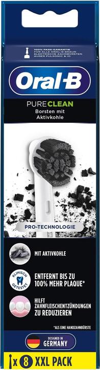 Actual product image Oral-B Pure Clean Brush Head, 8 Counts (8 x)
