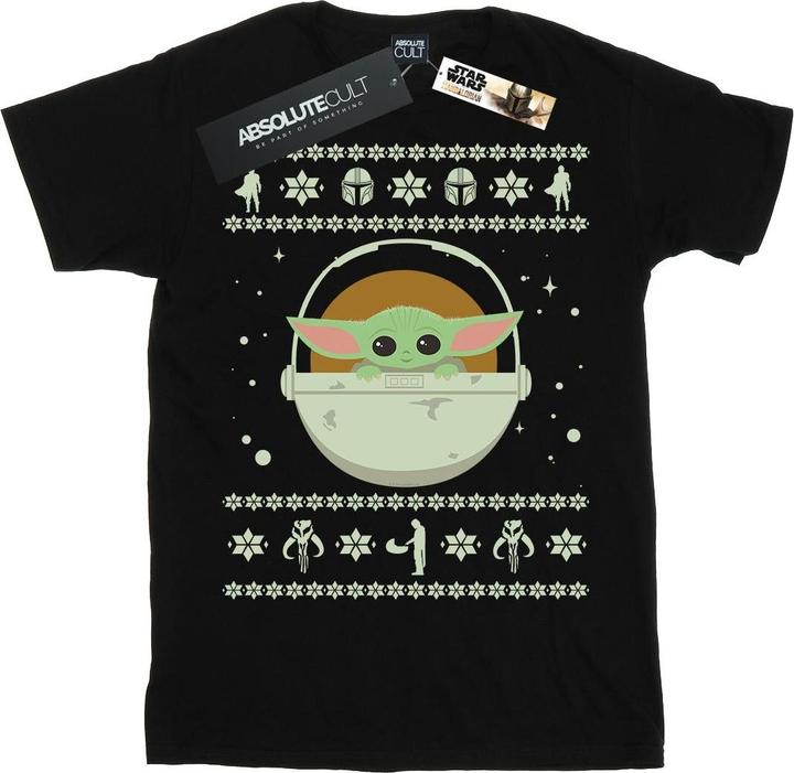Produktbild Star Wars The Mandalorian The Child Christmas TShirt (4XL)